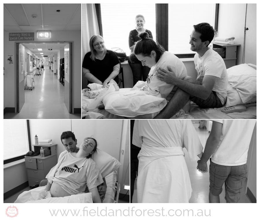 Brisbane birth photography session mater mothers hospital 