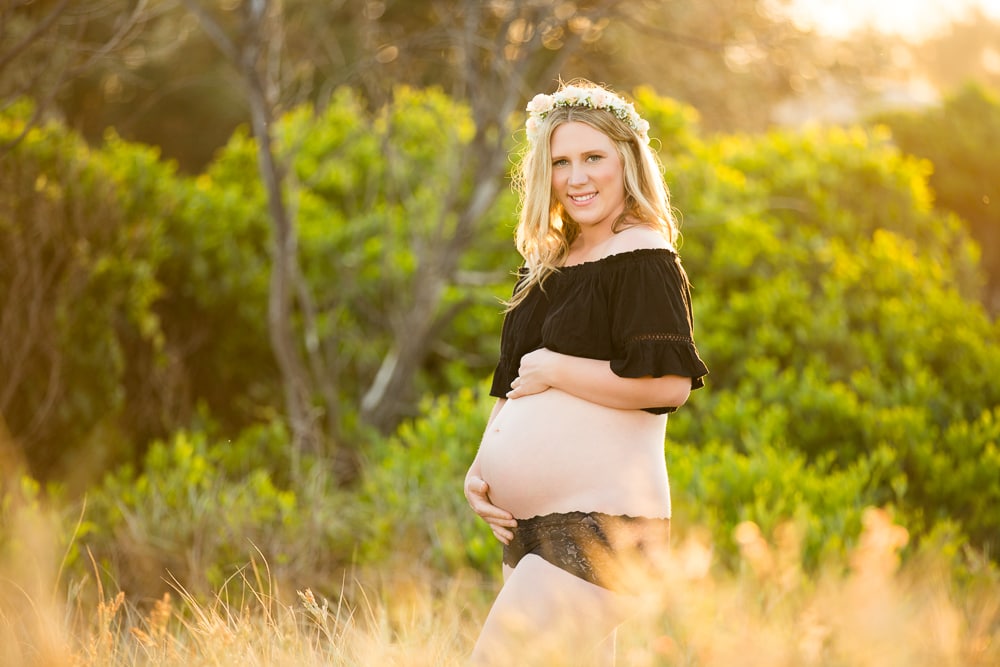 Gold Coast maternity photographer beach portraits Field + Forest Photography www.fieldandforest.com.au