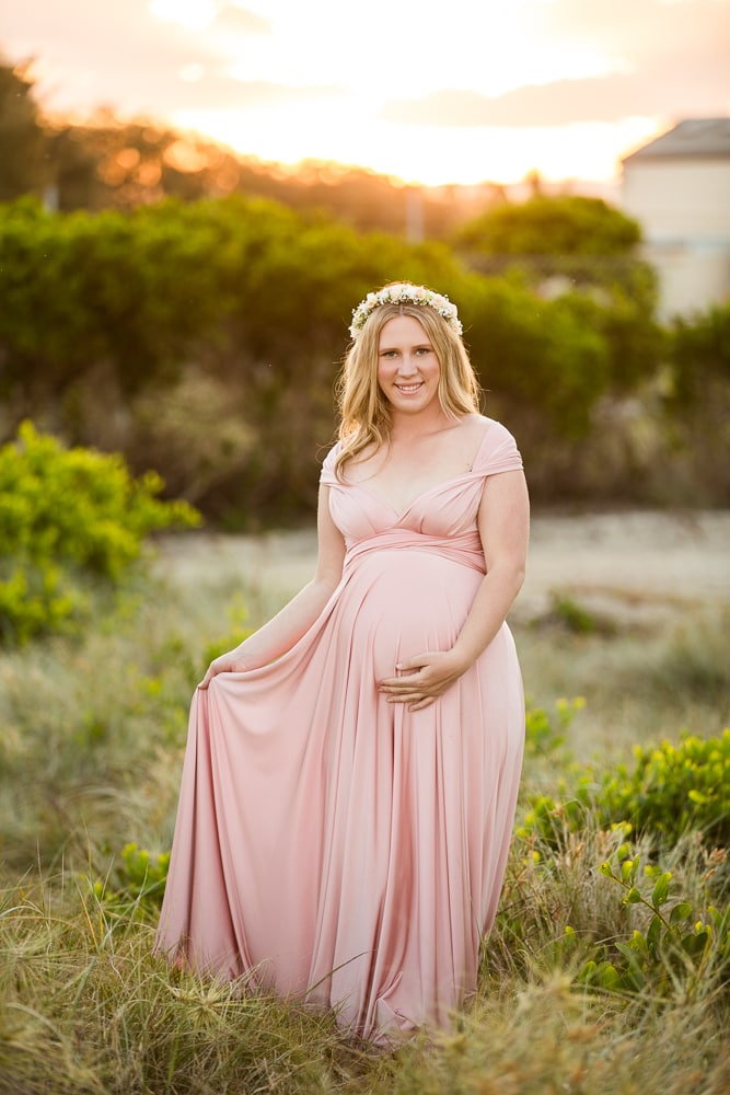 Gold Coast maternity photographer beach portraits Field + Forest Photography www.fieldandforest.com.au