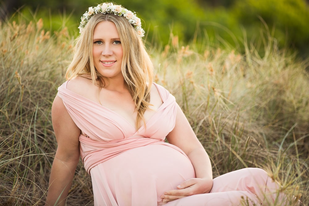 Gold Coast maternity photographer beach portraits Field + Forest Photography www.fieldandforest.com.au