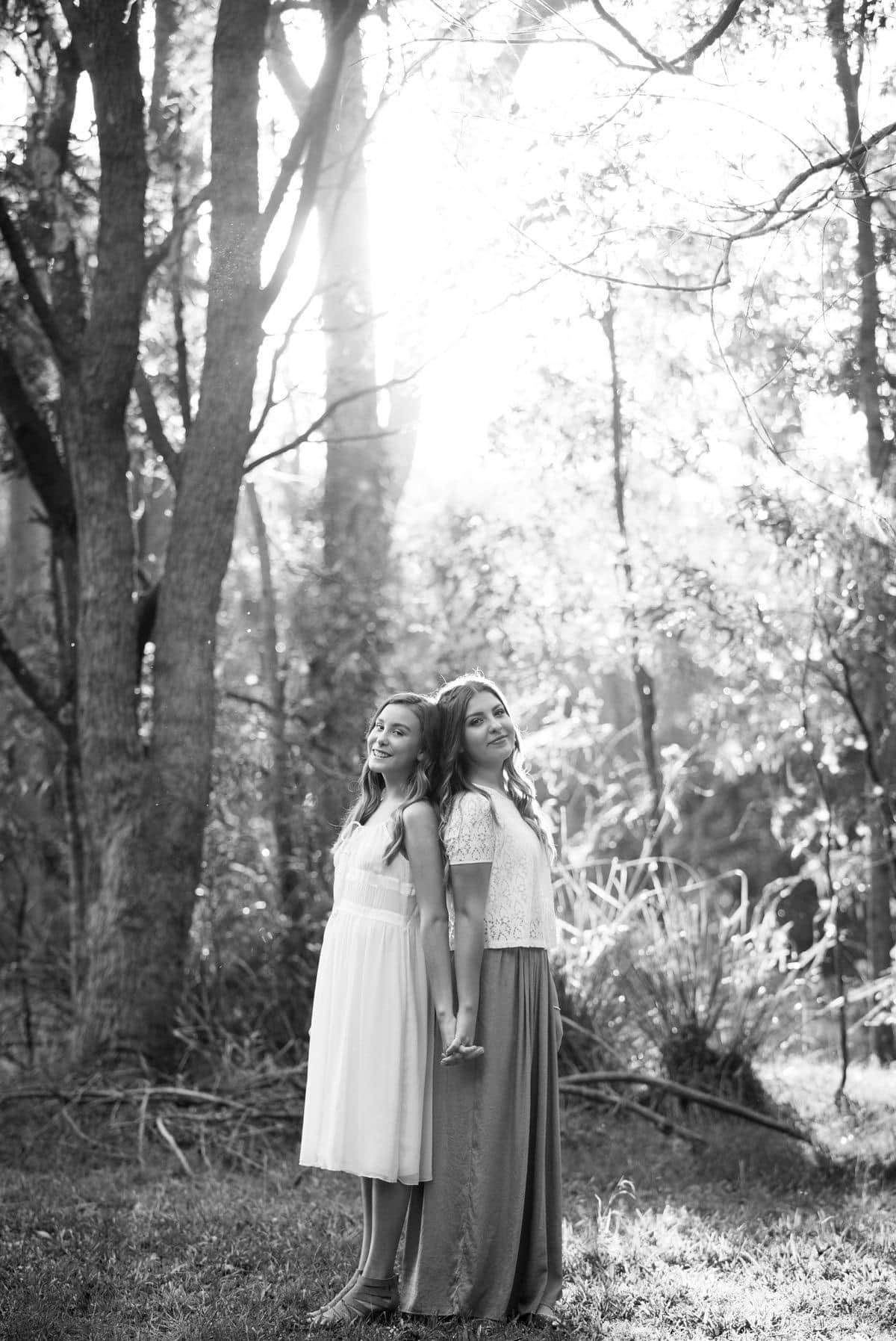 Sisters Photoshoot Field + Forst Photography www.fiendnandforest.com.au