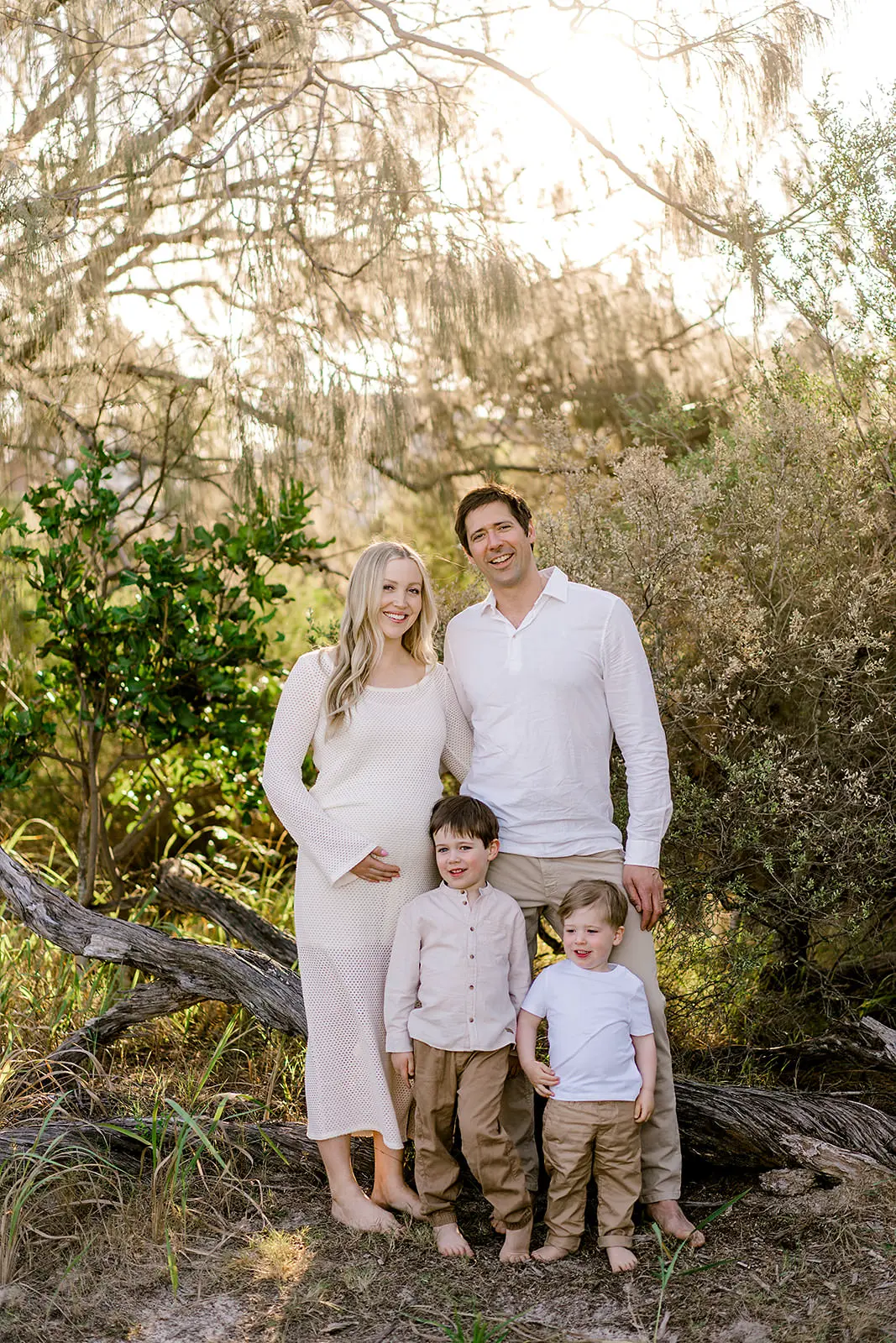 family portraits at currumbin gold coast maternity