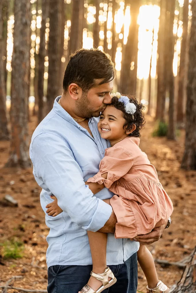 Gold Coast Family Photographer father and daughter