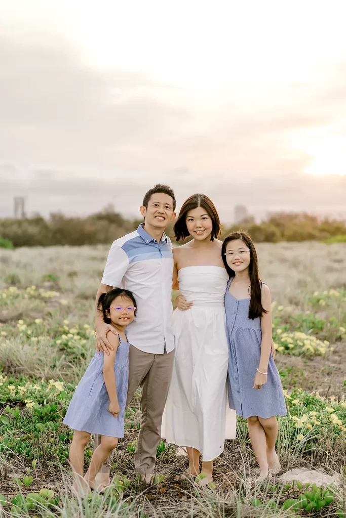 holiday family portraits gold coast